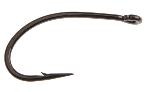 Ahrex Hr430 Tube Single #8 Fly Tying Hooks Black Nickel Tube Fly Single Hook